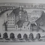 001 Schloss Traun (Vischer Stich - 1674) „Topographia Austriae“